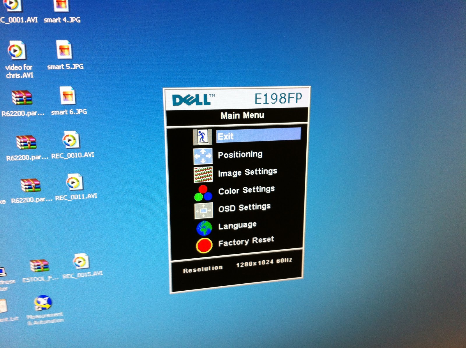 The Repair Blog Dell E198FP Dead, no power, flashing green led