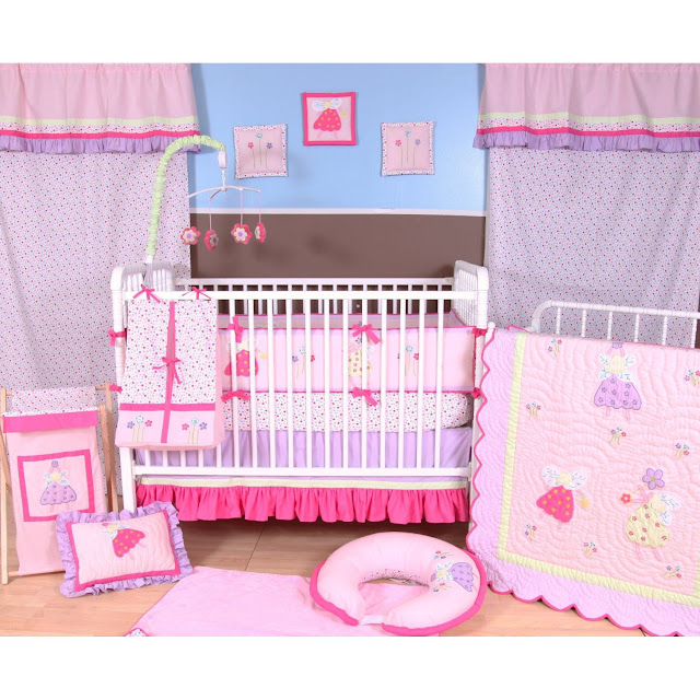 fairy crib bedding set