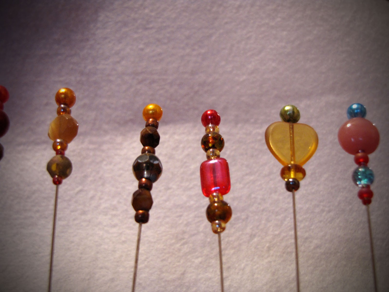 Jazzy Creations... Beaded Stick Pins