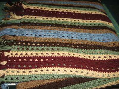 Crocheted Reflections Afghan ~ Version Two