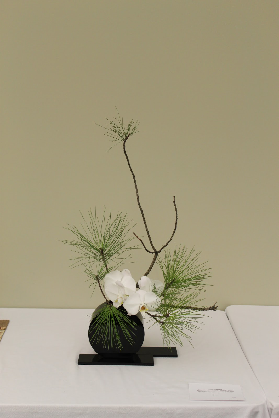 hanamai, the ikebana blog Ikebana Living Flowers, Living Art, an