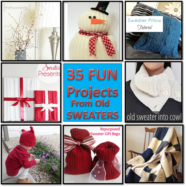 Let It Shine 35 Fun Old Sweater Projects