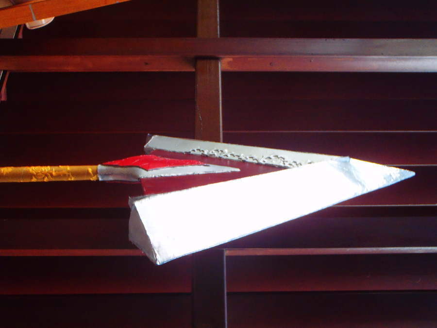 CosStitch Making a Spear Head Out of Foam Board