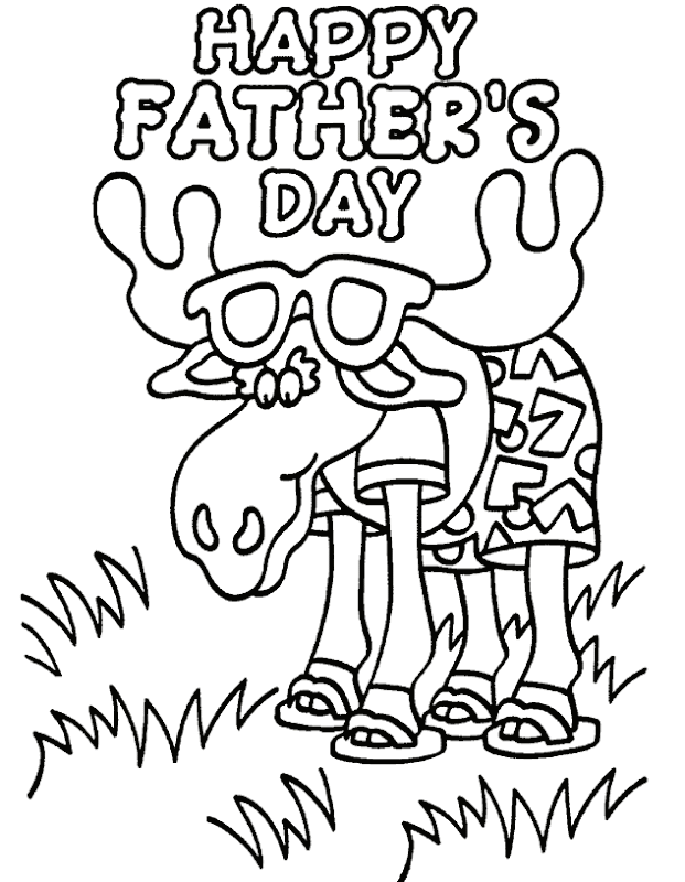 Fathers Day Coloring Pages, Free Father's Day Coloring Printables title=