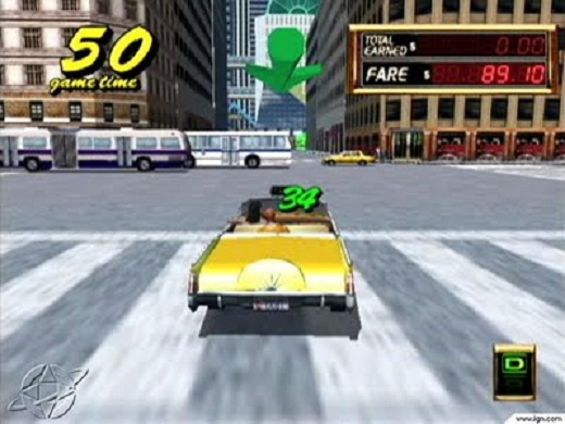 Crazy taxi 2 free online game