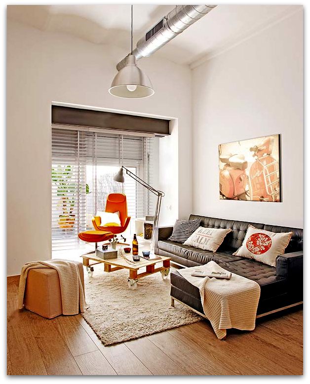 Art Symphony An industrial urban loft in Barcelona