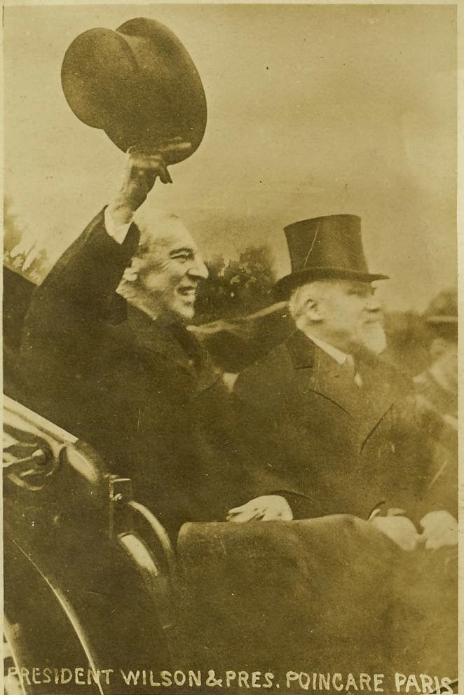 Amazing Historical Photo of Woodrow Wilson in 1919 