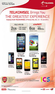 Telkomsel Promo di Indonesia Cellular Show 2013