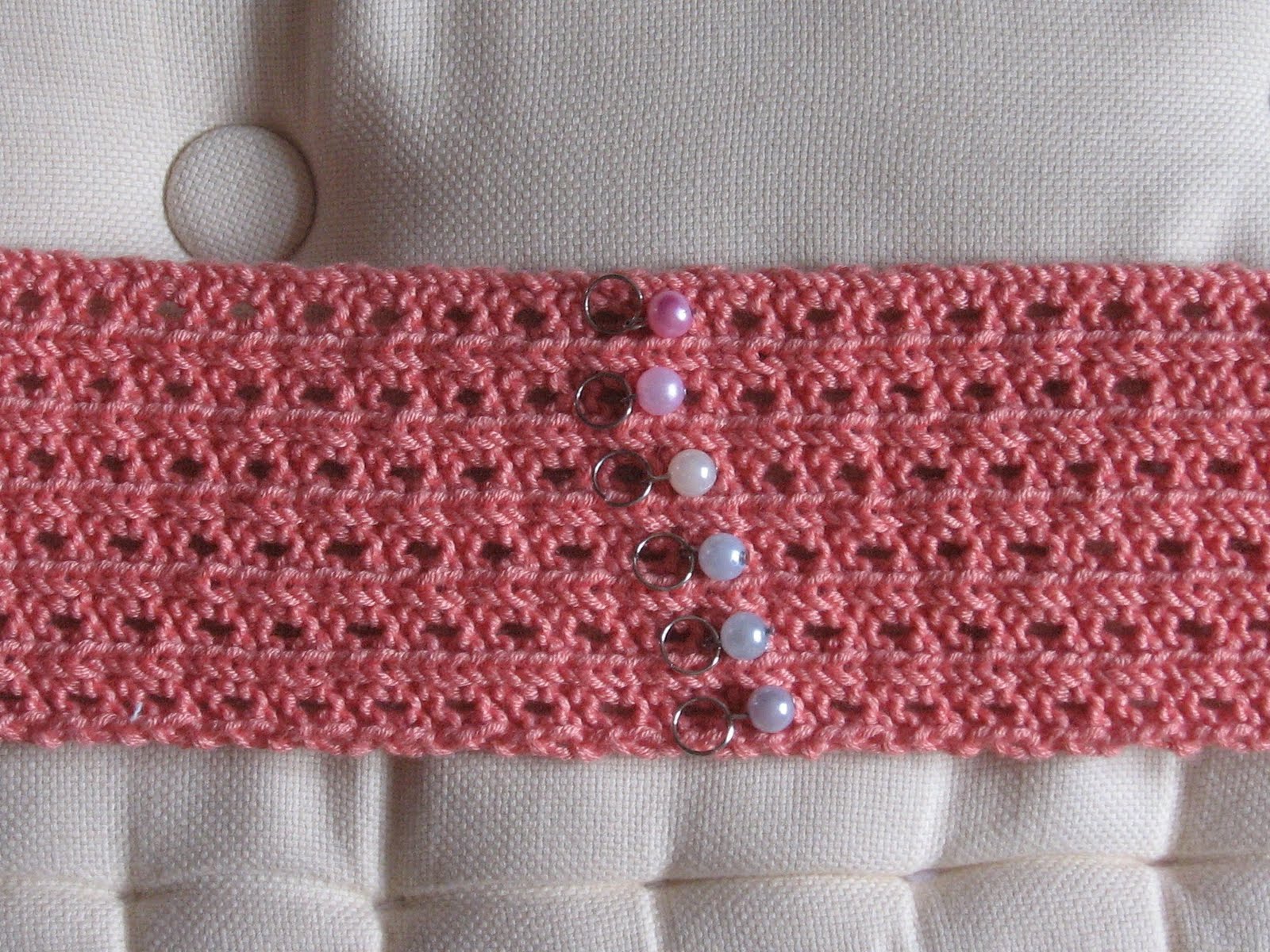 Bad Knitting: Lace Rib Scarf