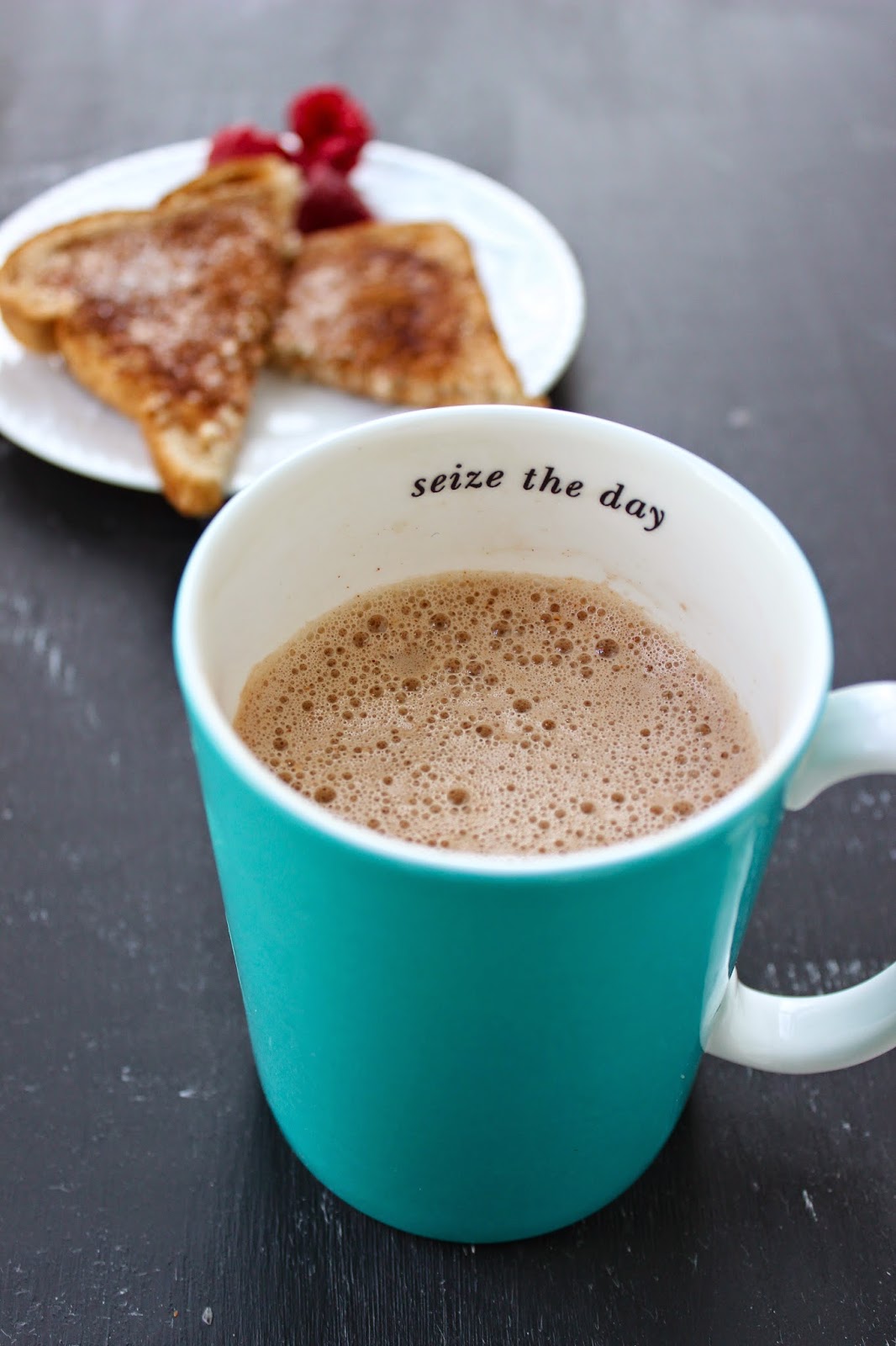 Stew or a Story Cocoa Almond Butter Latte