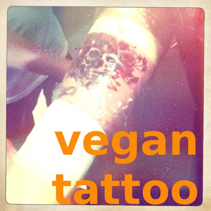 vegan tattoos and art