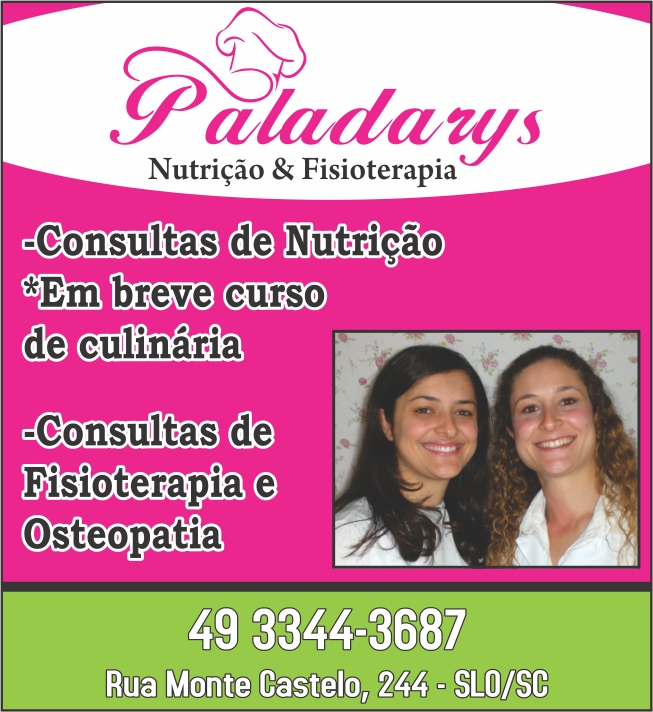 Clínica Paladarys - Nutrição & Fisioterapia