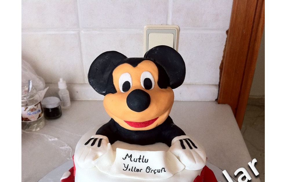 Ev Yapımı Pastalar Mickey Mouse