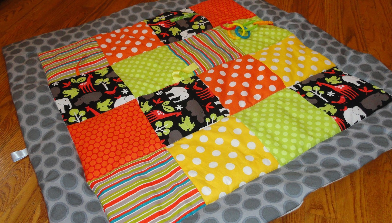 Oxford Impressions Infant Tummy Time Floor Mat