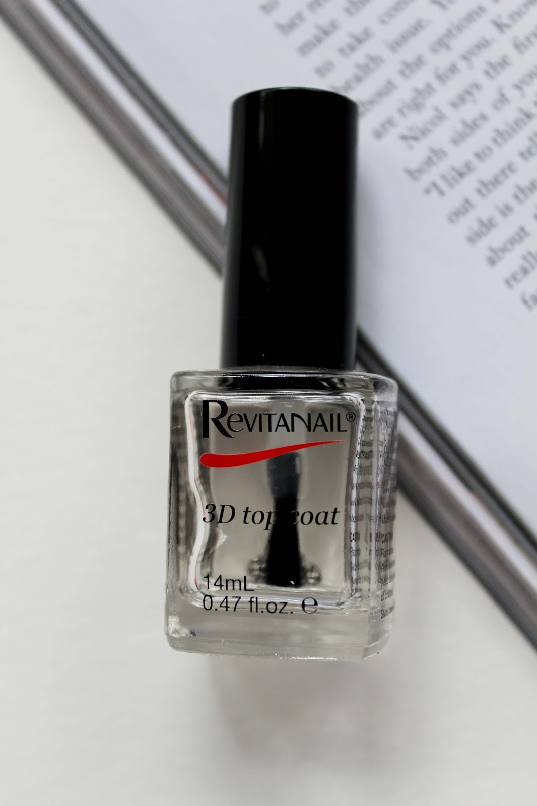 Review Revitanail 3D Top Coat, Cuticle Remover and Keratin