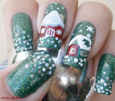 nail art Christmas