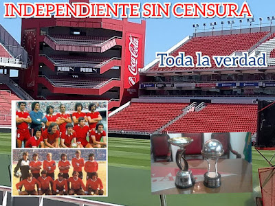 El Independiente argentino se queda sin todos sus trofeos por una deuda con  un jugador - Estadio Deportivo