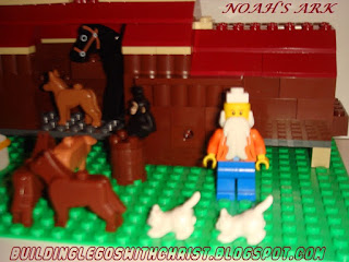 Building LEGOS with Christ, Noah's Ark LEGO Creation, Biblical LEGO Creations