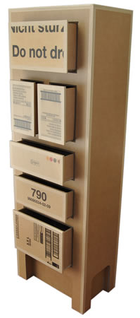 galicia cool magazine: Creativos muebles de diseño fabricados con cartón.