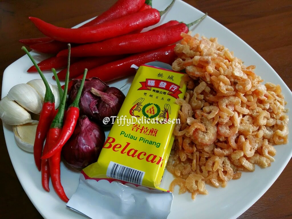 Tiffy Delicatessen Hae Bee Hiam ( Dried Shrimp Sambal Belacan Chilli)