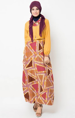 Contoh Model Baju Muslim Gamis Terbaru Untuk Hari Raya Contoh Model Baju Muslim Gamis Terbaru Untuk Hari Raya