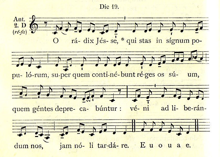 Tus Preguntas sobre los Santos. Antífonas Mayores de Adviento. Día 19