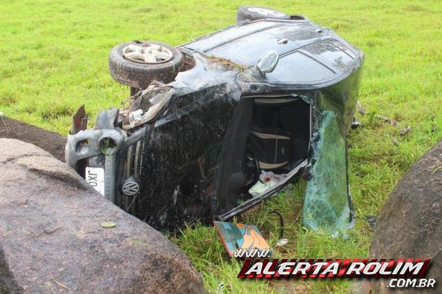 Santa Luzia: Em menos de uma semana, mais um veículo capota na RO-383