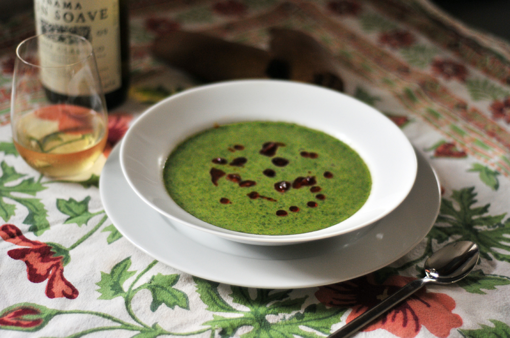 Prickly Situation- Forager's Soup with Nettles and Ramps
