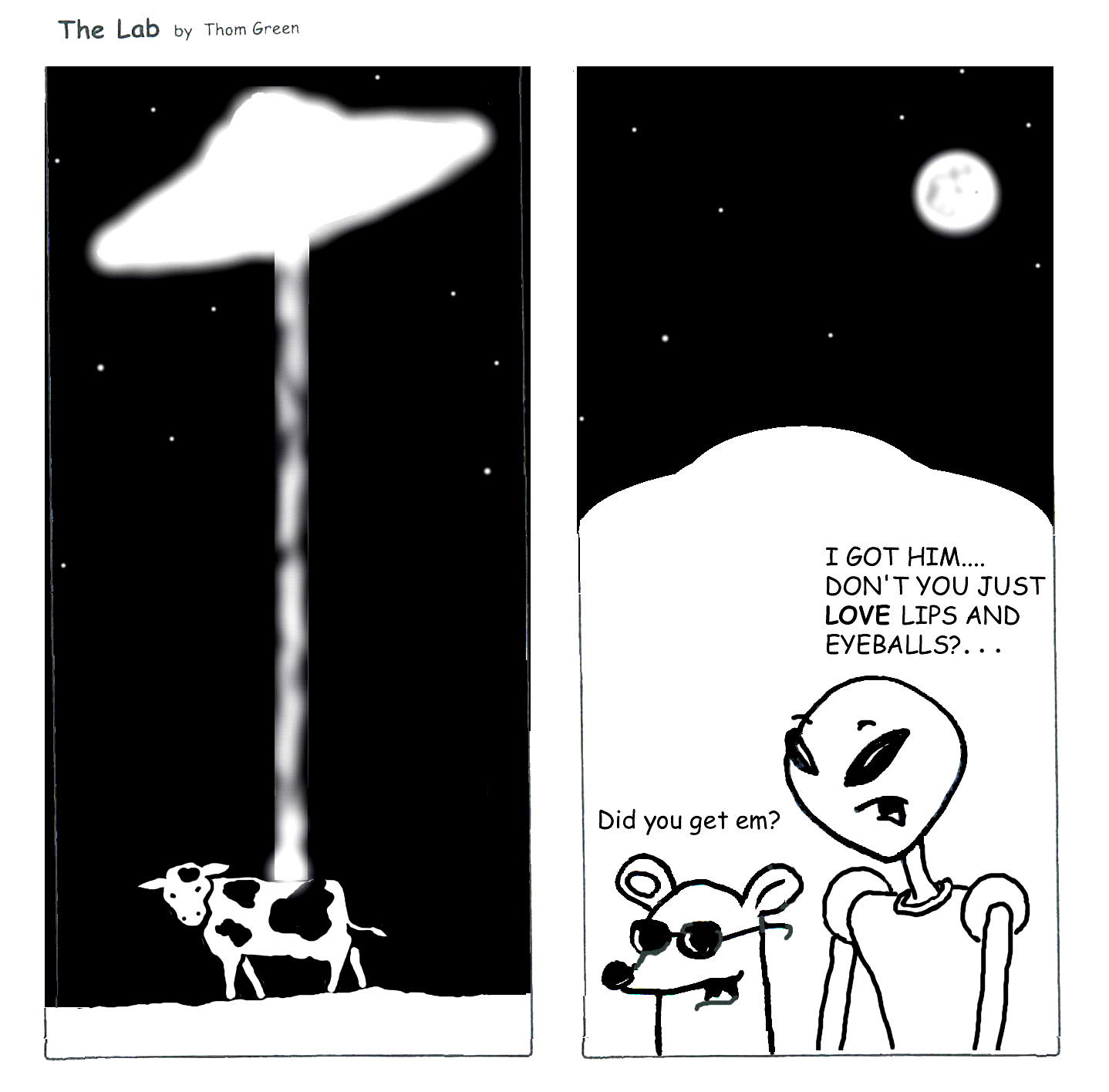 The Lab by Thom Green Cartoon #27