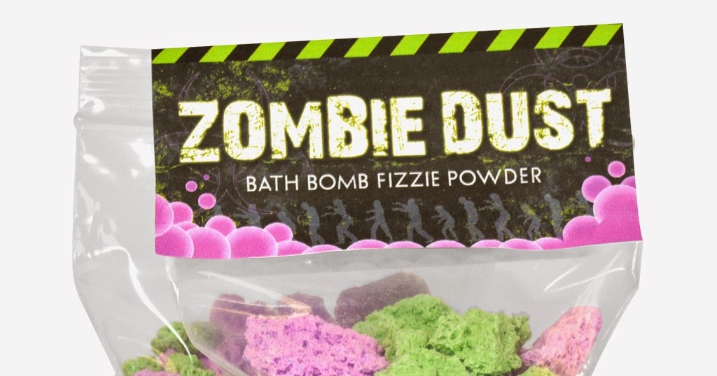 Making Scentz (aka Homemade Bath Products) Zombie Dust Bath Fizzie Powder