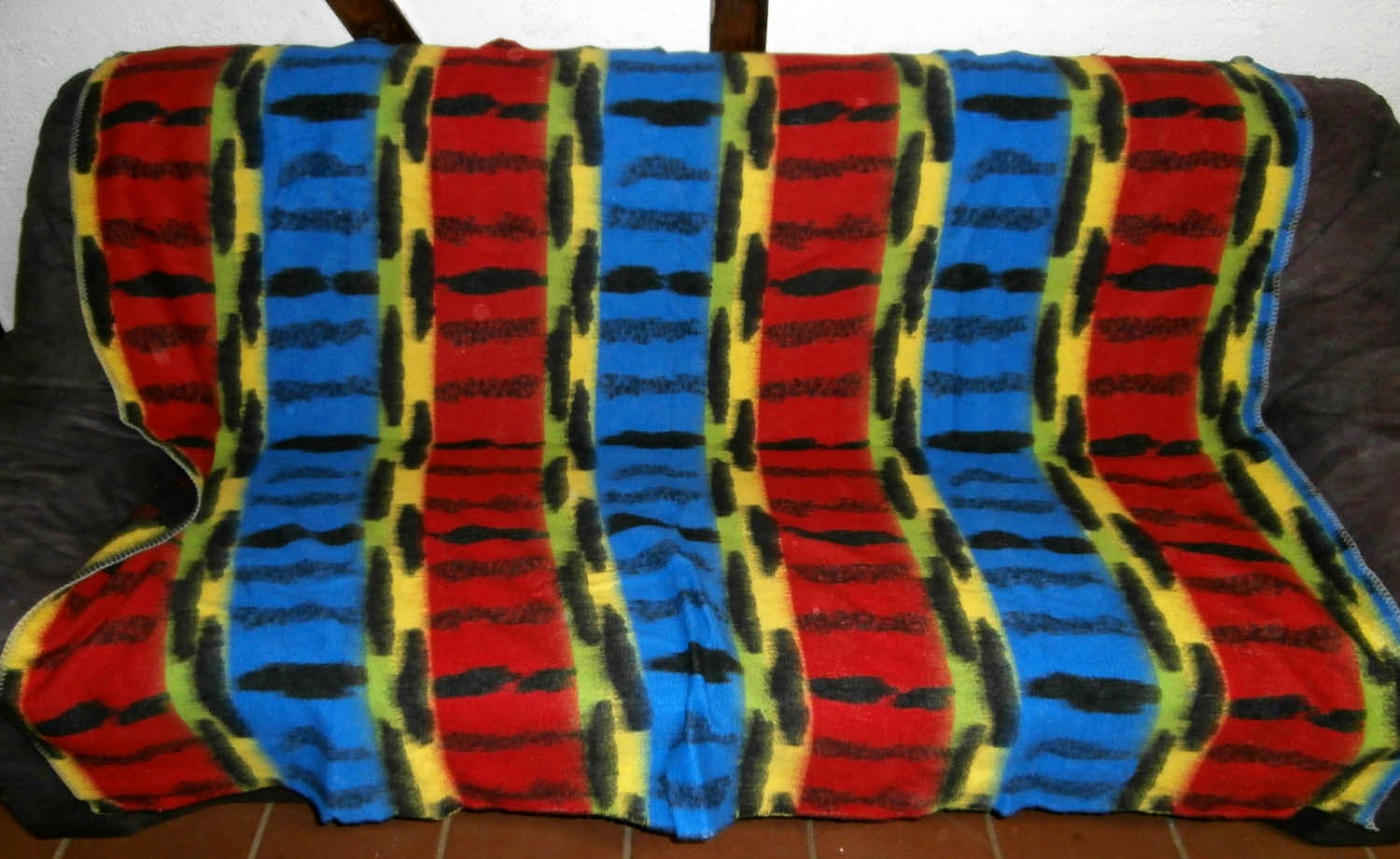 Vintage Retro Blankets Museum Blankets from the '50s, '60s and '70s a