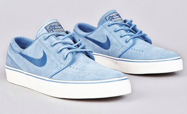 nike janoski light blue