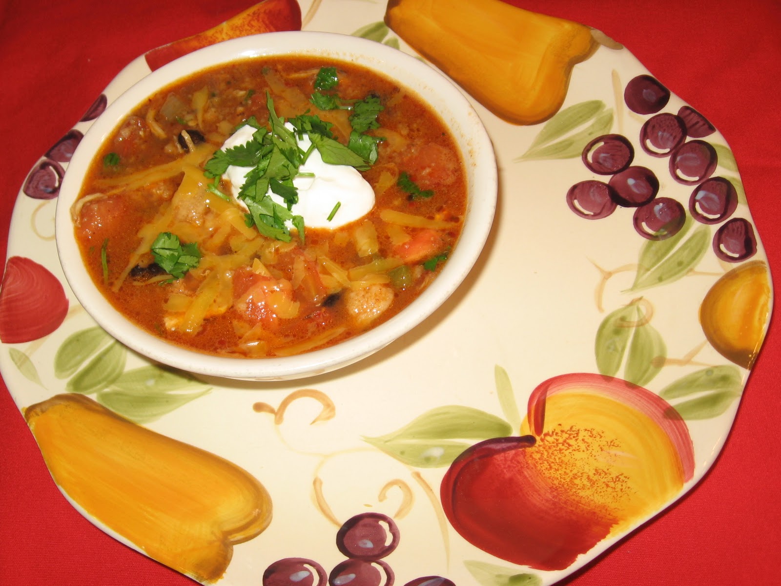 The Queen of Queue Leftover Tamale Soup