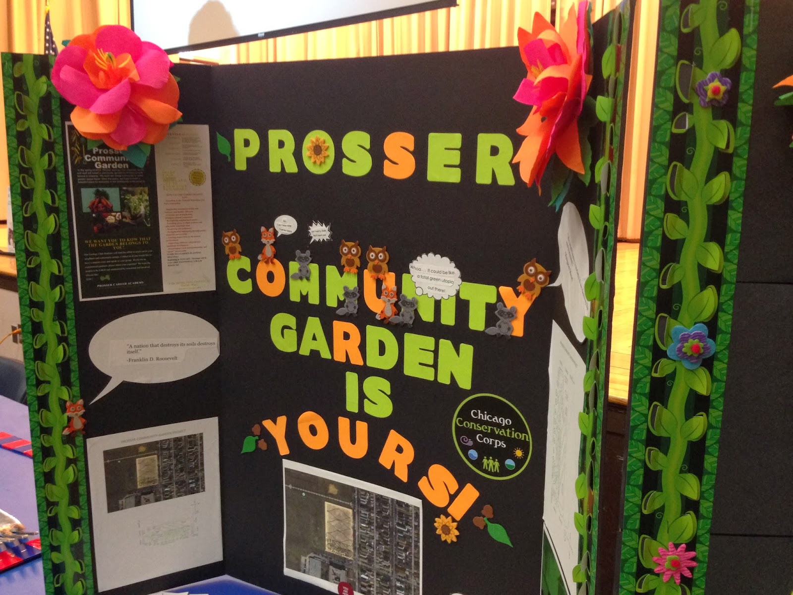 the mullies community garden gathering prosser career academy