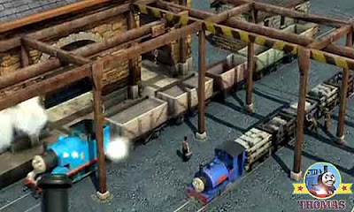 CGI movie Blue mountain mystery Thomas the tank engine narrow gauge locomotives an innovative appear