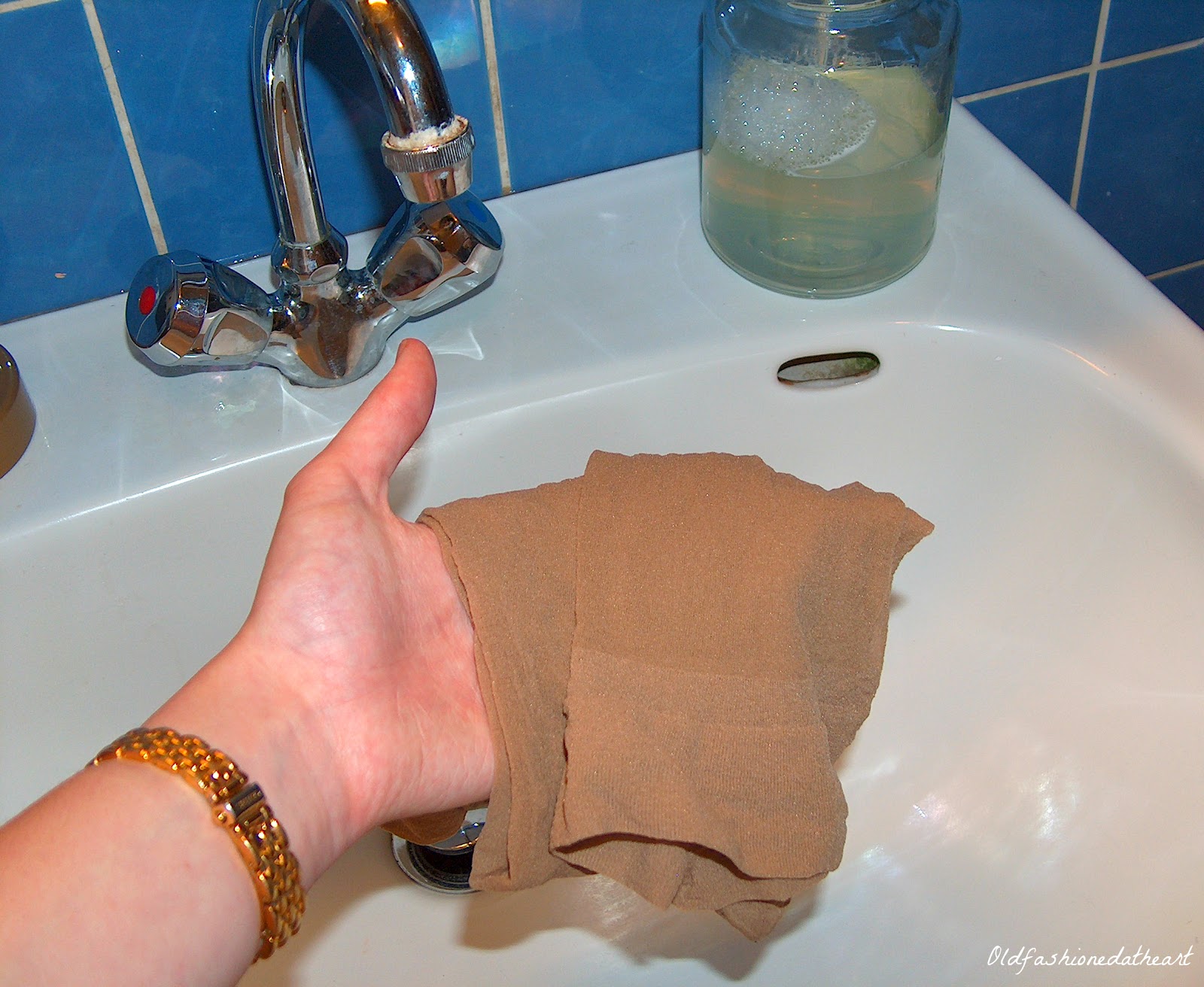 Oldfashioned at heart How to wash stockings