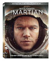 The Martian 3D Blu-Ray Cover