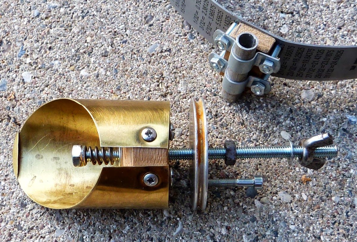 Fullerscopes Telescope Mountings 10" f/8 Curved vane spider Part2.