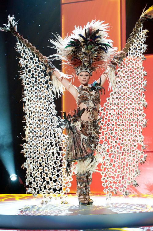 SASHES AND TIARAS.....Miss Universe 2011 National Costumes: Latin America.