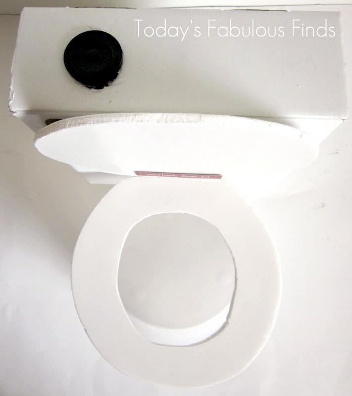 Today's Fabulous Finds Flushing Toilet (Valentine Box)