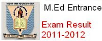 CCS University M.Ed entrance exam result out