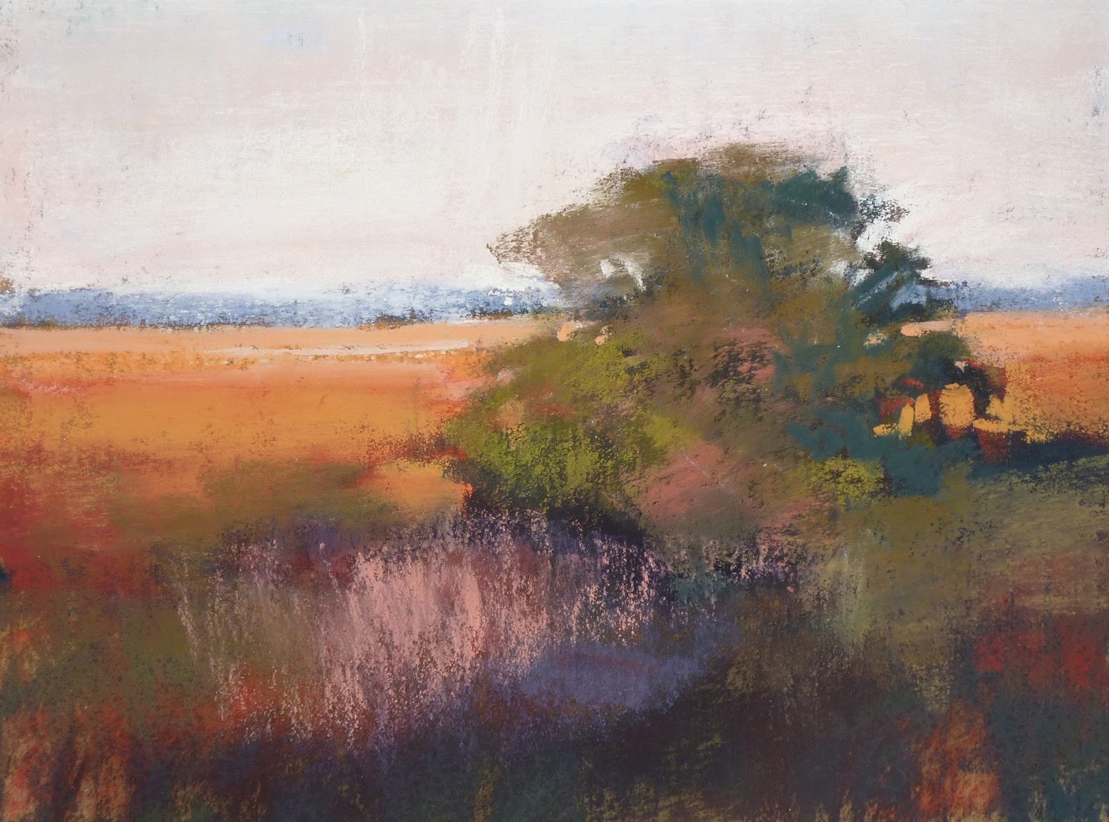 Painting My World A Quick and Easy Start Pastel Painting Demo