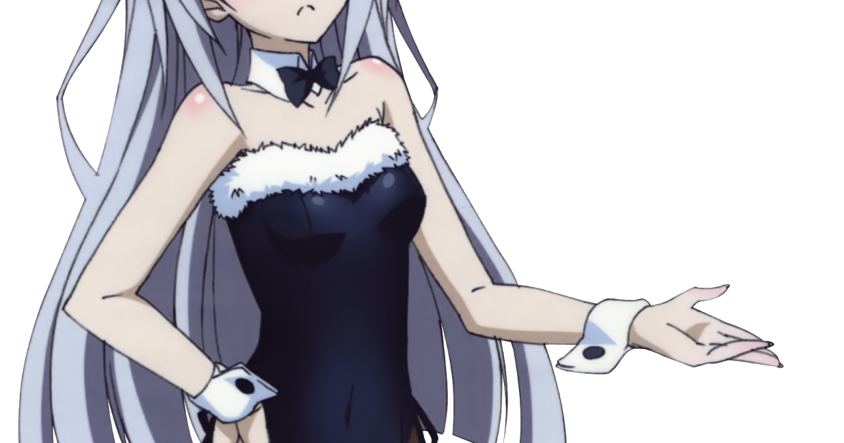 Infinite StratosLaura Bodewig Hyper Cute Bunny Cosplay Render ORS