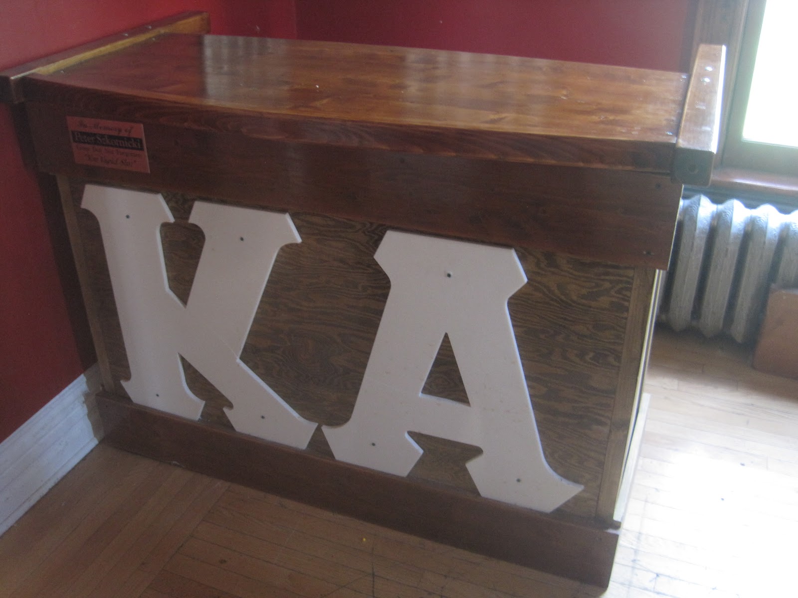 Stacked Design Bed Frame Bar