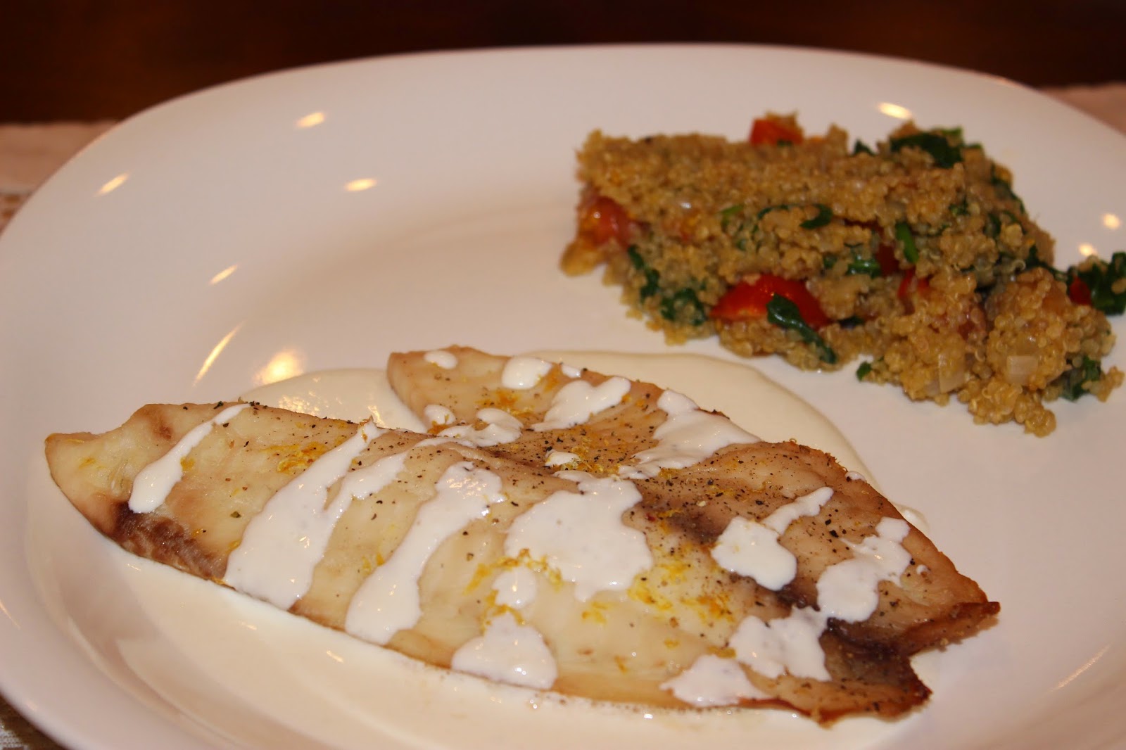 Kosher Kitchen Roasted LemonPepper Tilapia