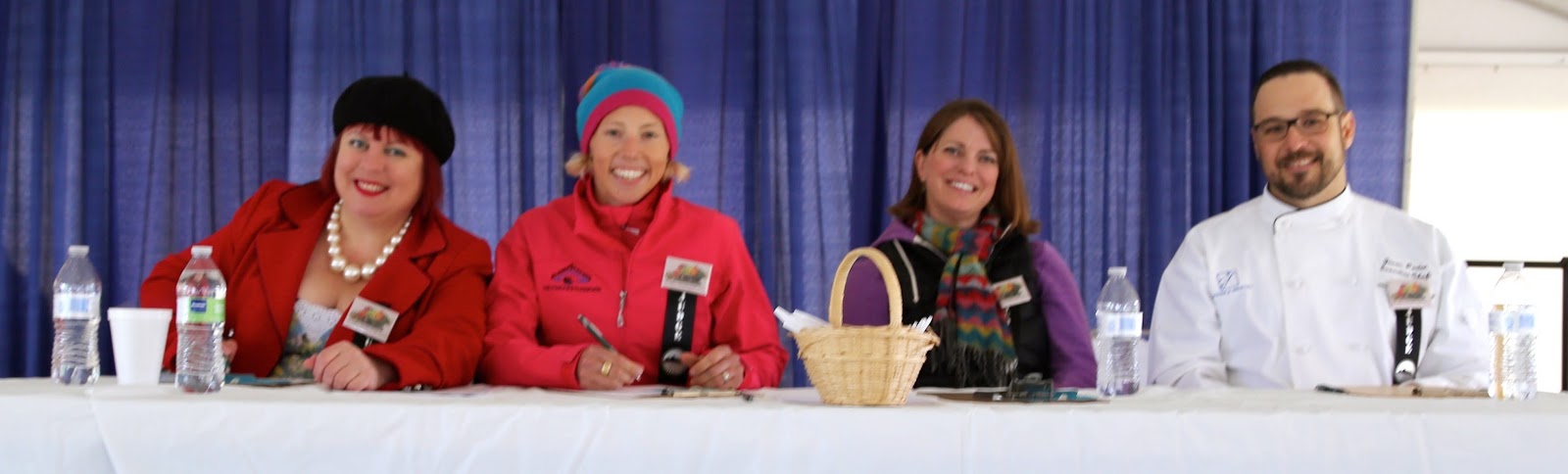 Judging the Alaskan seafood competition, Alaska state fair