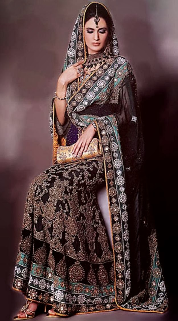 Boutique dresses in Lahore new Collection 2014 Bridal Dresses and Saree