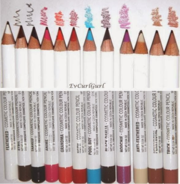 OCC COSMETIC COLOUR PENCILS 16 each