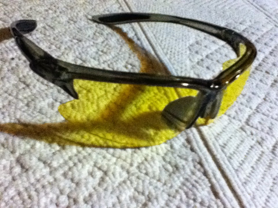 雨 夜用サングラス 訪問マッサージ師の日常