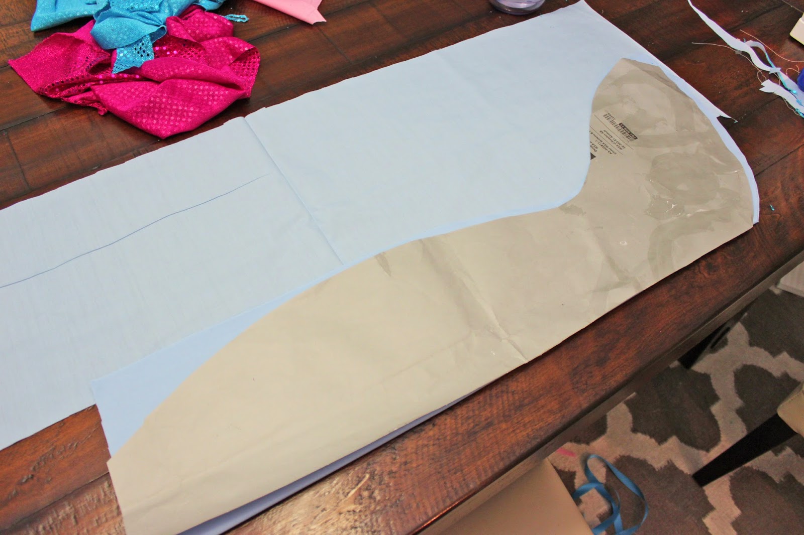 a little of this, a little of that Mermaid Tail {Tutorial}